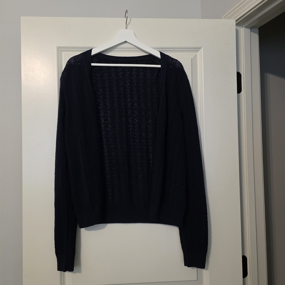 GAP Women's Dark Blue Cardigan